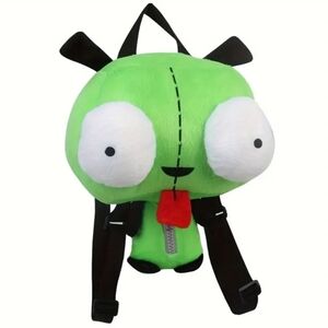 Quirky Green Character Backpack